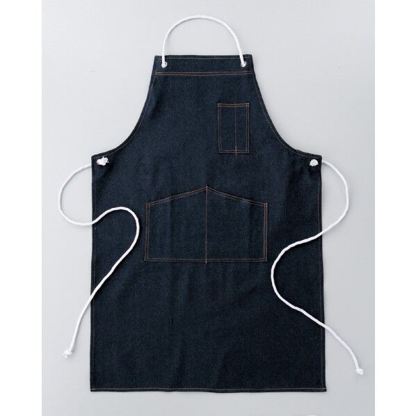 #435 JNS-504ジーンズ胸当前掛ポケ付