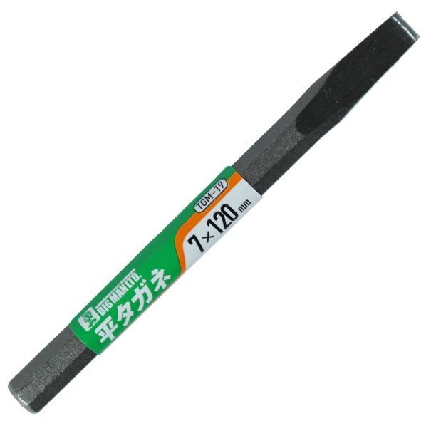 BIGMAN 平タガネ ショット 7mm TGM-19 1本