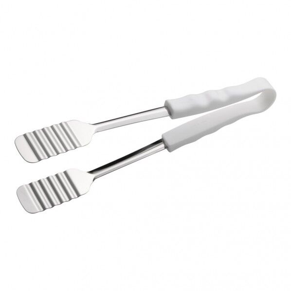 18-8抗菌PPハンドルカラーケーキトング