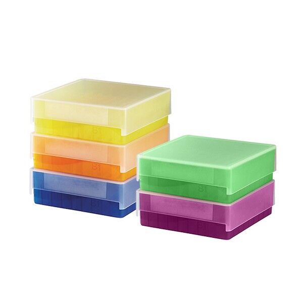 ストレージボックス HS120040 アソート 130×130×47mm 81本収納 3-5987-02 1