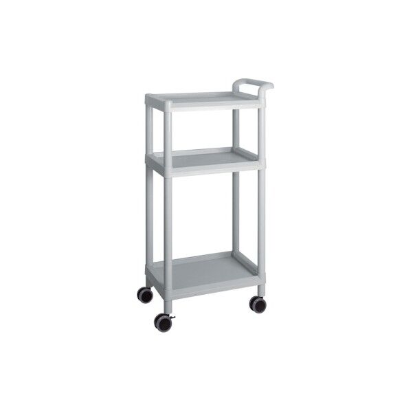 モバイルイージーカート(トールタイプ/レギュラー31) 3段 グレー 3-6641-01 1