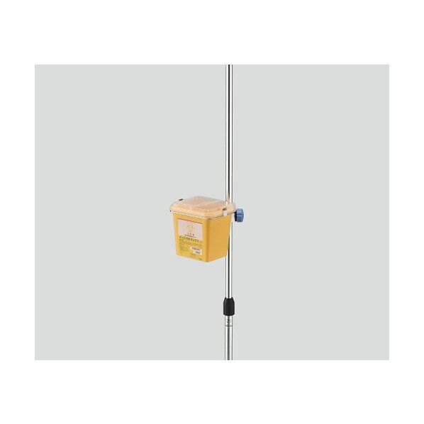 ディスポ針ボックス用 3L専用ブラケット(φ25mmパイプ対応) 8-3954-04 1