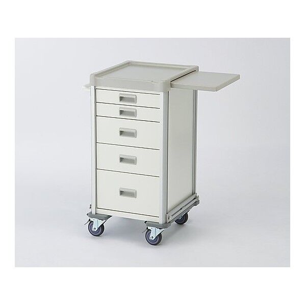 麻酔カート 引出し5段(浅2・中2・深1) NC3405 8-4812-01 1