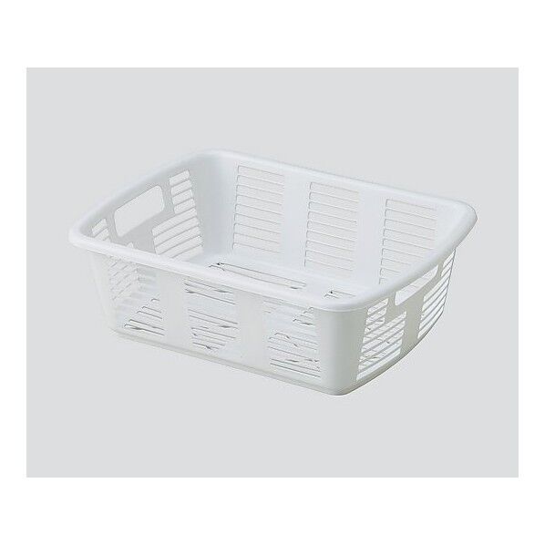 脱衣カゴ ホワイト 8-5957-01 1