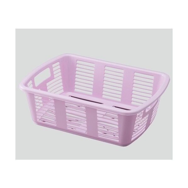 脱衣カゴ ラベンダーピンク 8-5957-03 1