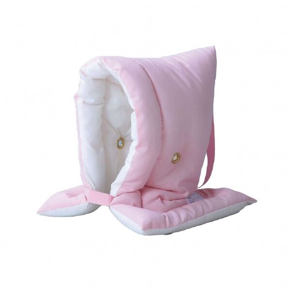 日本防炎協会認定 カネカロン防災クッション ピンク Sサイズ 30×46cm