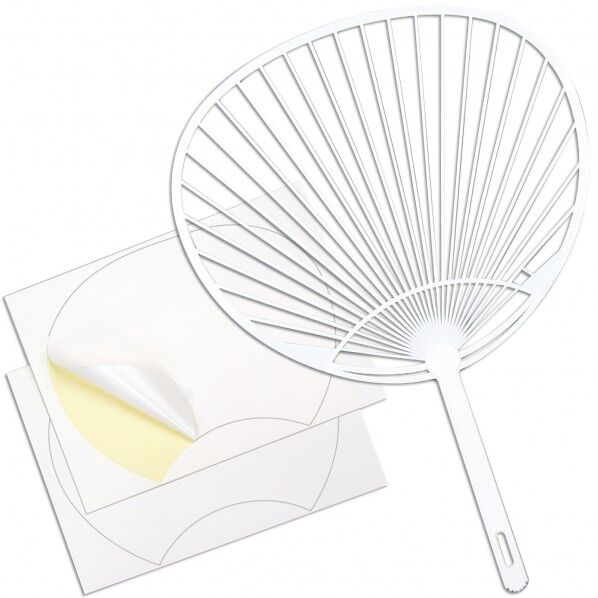 うちわ作り(タック付)