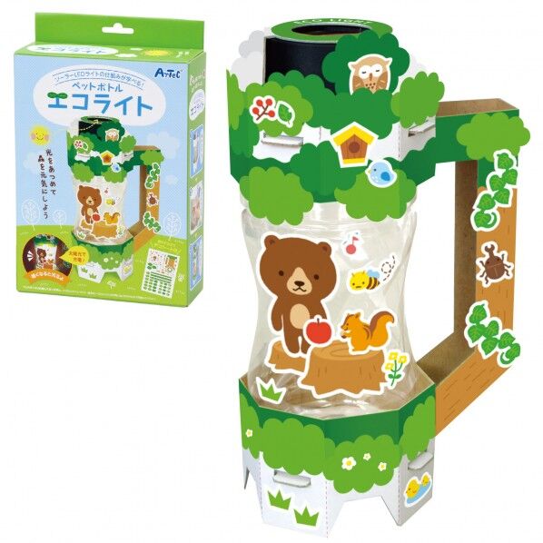 ペットボトルエコライト(台紙無地)