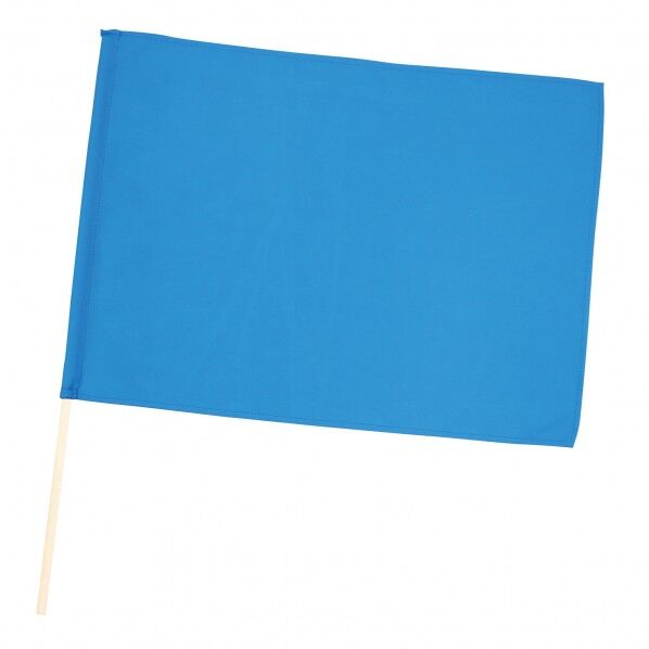 中旗 青 Φ12mm 旗:約500×360mm、棒:φ12×570mm 14824 1個