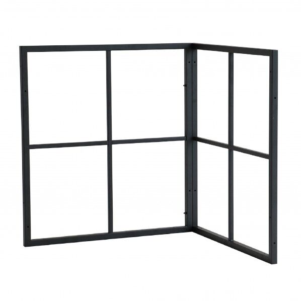 パーテーション BK W900×D30×H1000 (mm)/1枚 DRS-3465BK-II 1台