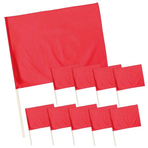 小旗 赤 10本組