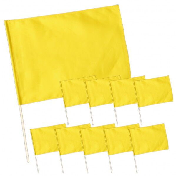 小旗 黄 10本組