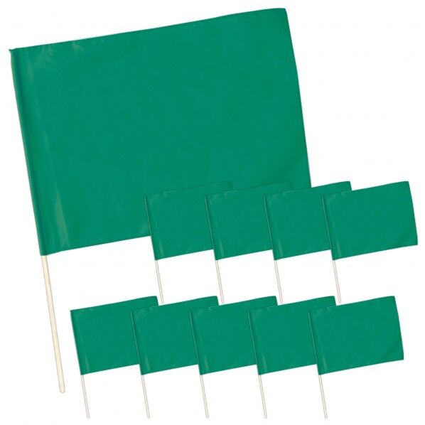 小旗 緑 10本組