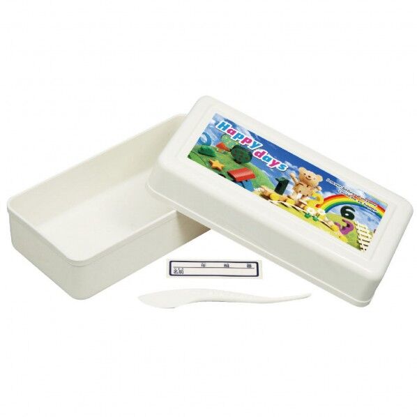 ねんどケース(名前シール・ヘラ付)