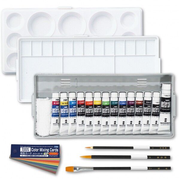 T PC 三原色スタディー シンプルセットA 138×300×35mm(収納時) 10138 1個