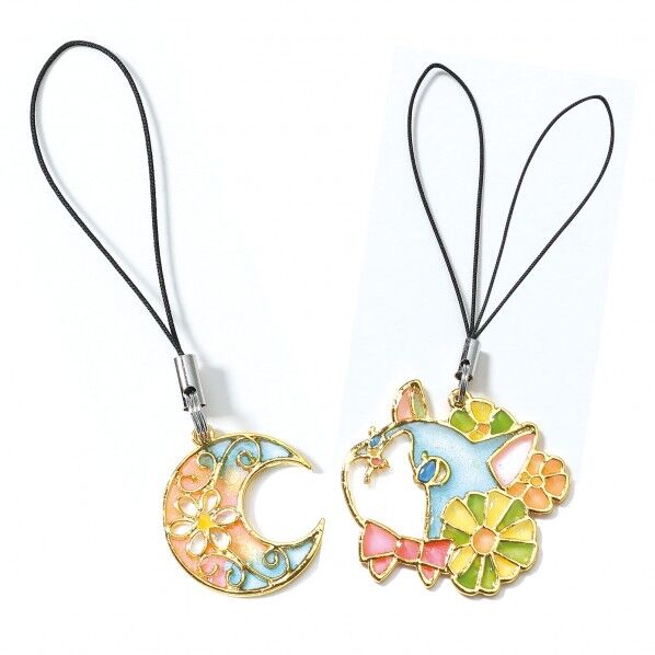 UVレシﾞンクラフトキット フレームストラッフﾟ ネコ･月