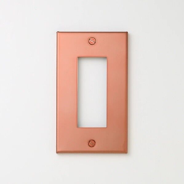 ステンレス コンセントプレート 1連3口用