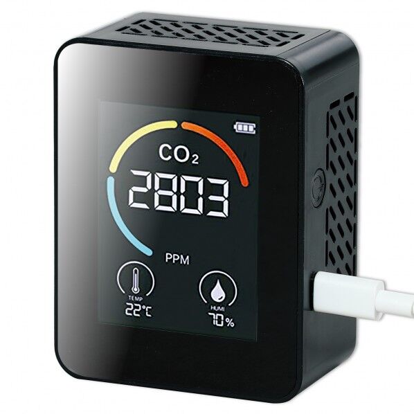 充電式二酸化炭素濃度測定器(NDIR方式)