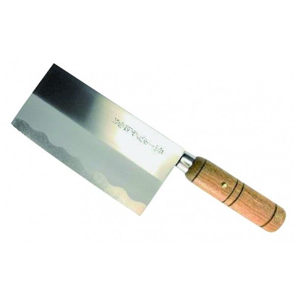 関鍔蔵作丸木柄 中華包丁 438060