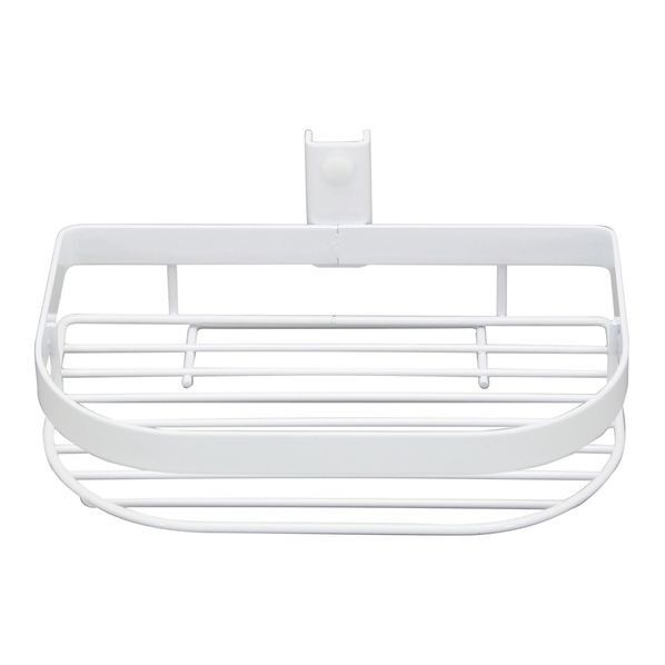 浮かせる壁面収納【ピラシェル＋】トレー 白