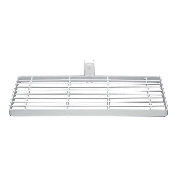 浮かせる壁面収納【ピラシェル+】シェルフ 白