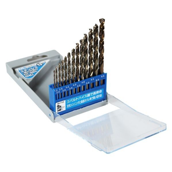 ステン用ドリルセット 13PC IH-713 13本