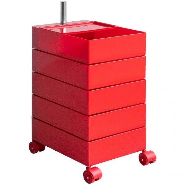 マルチワゴン Pluna（プルーナ） 5段 レッド WG-H001