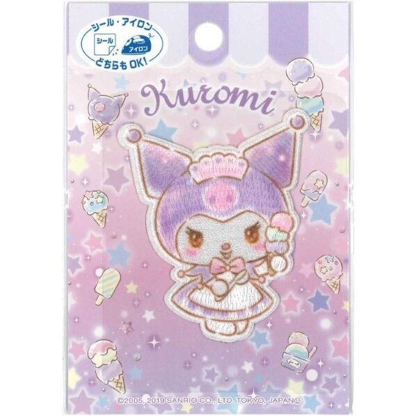 パイオニア サンリオ アイロン・シール両用接着ワッペン クロミ 幅53mm×高さ60mm