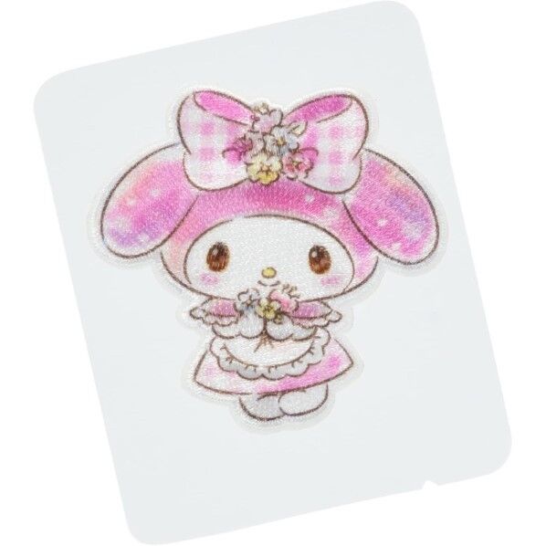パイオニア サンリオ アイロン･シール両用接着ワッペン マイメロディ 幅60mm×高さ60mm