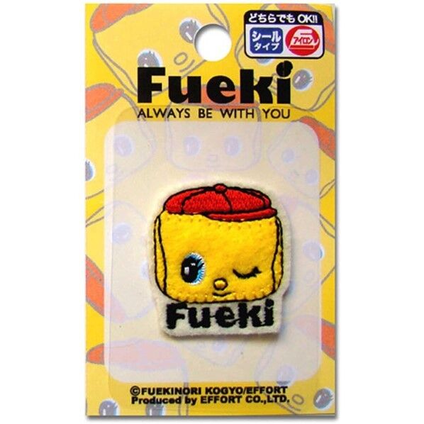 パイオニア Fueki フエキくん シールワッペンフェイス シール接着･アイロン接着