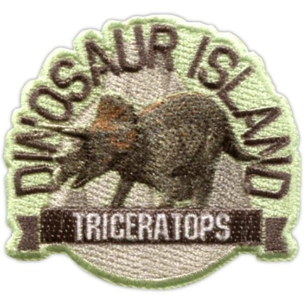 パイオニア 「学研の図鑑LIVE」恐竜 (トリケラトプス) アイロン･シール両用接着ワッペン
