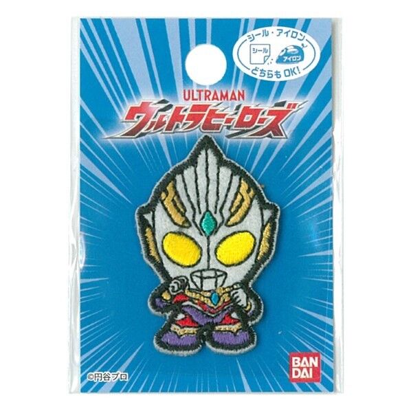 パイオニア ウルトラヒーローズワッペン ウルトラマントリガー シール･アイロン両用タイプ
