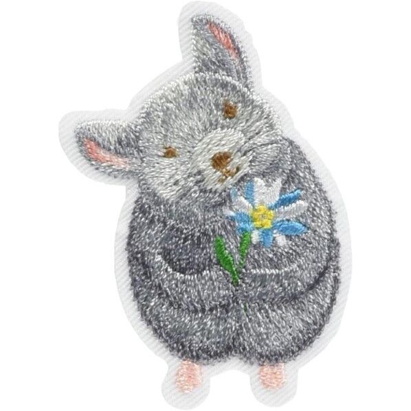 パイオニア ナチュラルワッペン 動物シリーズ「チンチラ」