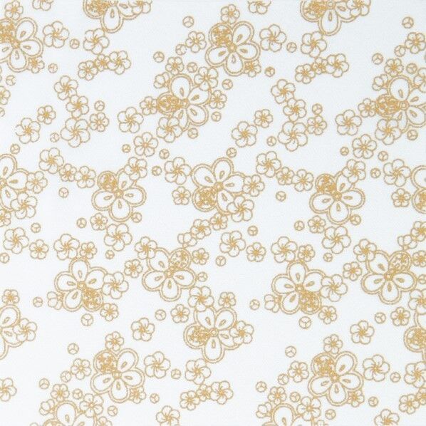 オリムパス製絲(Olympus Thred) 布に塗るぬりえ 花ぬりえ 梅こまち 約23×23cm