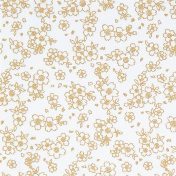 オリムパス製絲(Olympus Thred) 布に塗るぬりえ 花ぬりえ 夢見ざくら 約23×23cm