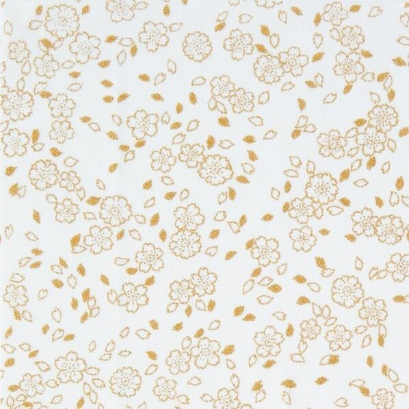 オリムパス製絲(Olympus Thred) 布に塗るぬりえ 花ぬりえ 祝いざくら 約23×23cm