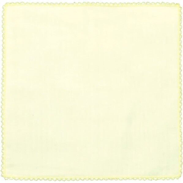 オリムパス製絲 エジングハンカチ イエロー EH-12