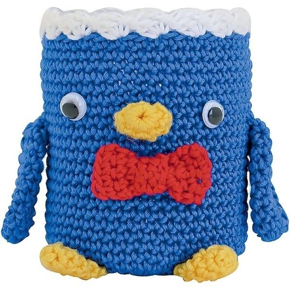 オリムパス製絲 編み物キット アニマルマルチボックス ペンギンキッズ AK-29