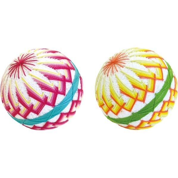 オリムパス製絲 手まりキット 満開の桃 2個セット TM-11