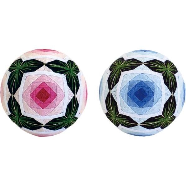 オリムパス製絲 手まりキット ウェディングローズ 2個セット TM-10