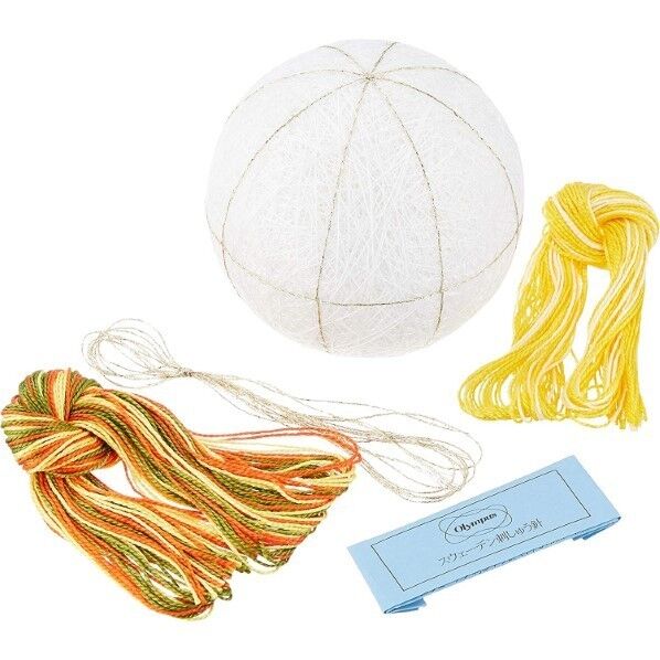 【キット】オリムパス製絲 オリジナル手まりキットシリーズ TM-8 水仙