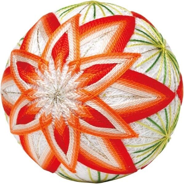 オリムパス製絲 オリジナル手まりキットシリーズ TM-6 鉄線花