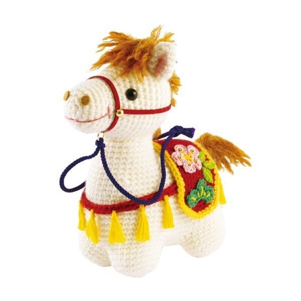 オリムパス製絲(Olympus Thread) 干支 編みぐるみキット 午「」