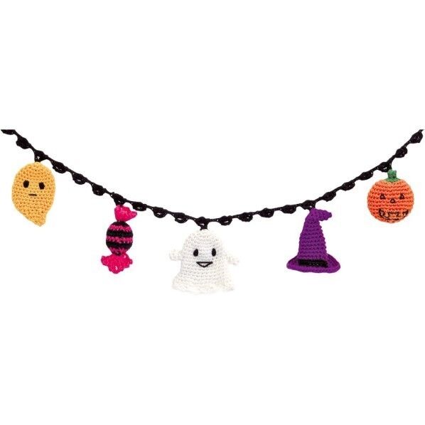 オリムパス製絲 編み物キット ハロウィンガーランド MK-73