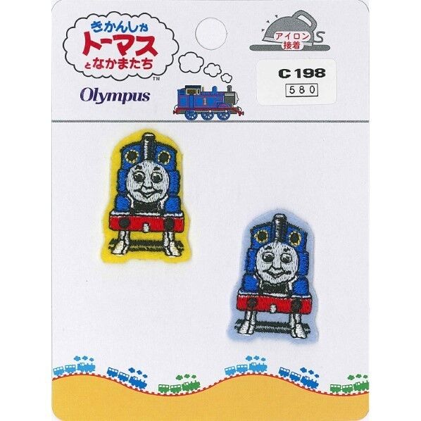 オリムパス製絲 きかんしゃトーマス ワッペン トーマス C198