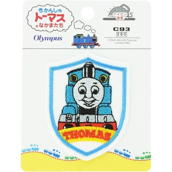 オリムパス製絲 きかんしゃトーマス ワッペン トーマス