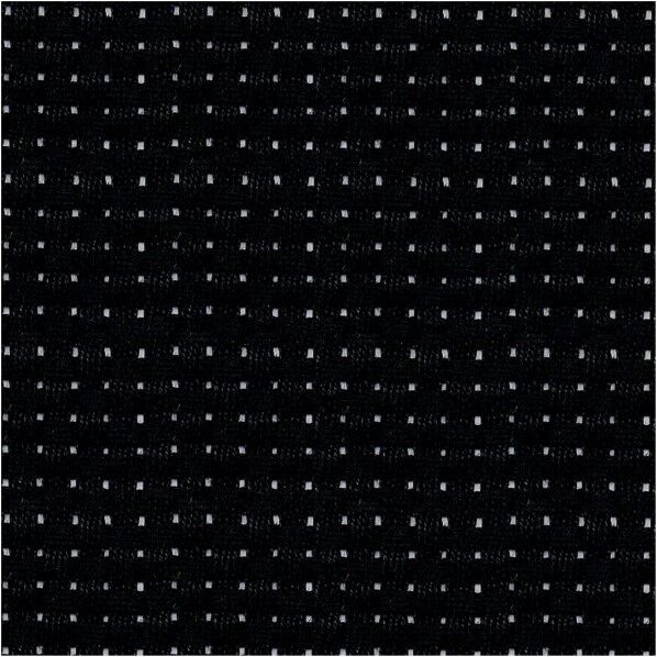 オリムパス製絲 刺繍布 ジャバクロス中目 45×50cmカット布 黒 3000