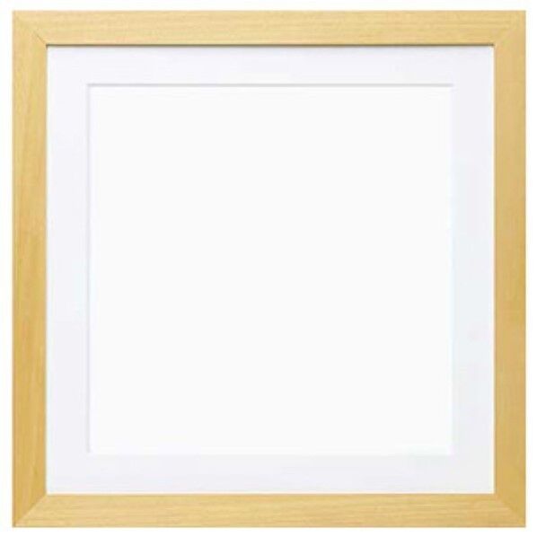 オリムパス製絲 額 木製フレーム 木地 W-30