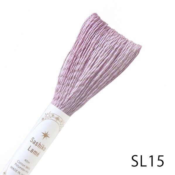オリムパス製絲 (Olympus Thred) Sashiko Lame 約40m OLY-SL15