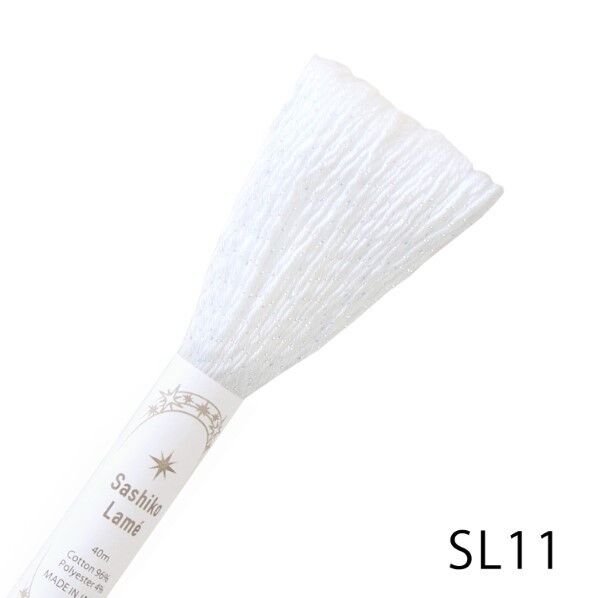 オリムパス製絲 (Olympus Thred) Sashiko Lame 約40m OLY-SL11